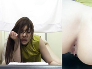 [START-193] はじめてのドクハラ健康診断 変態医師のスケベ検診に悔しくもガクガク声我慢イキするOL 神木麗（24） - 3of5