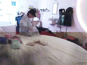 名门夜宴偷拍系列 美女模特-睿睿拍内衣广告被套路偷拍