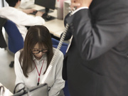 HEZ-840 真面目なHカップ爆乳喪女部下が僕の中年デカチンSEX - 1of5