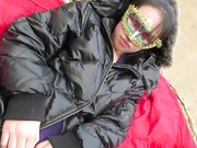 大冬天野外打谷场调教骚货性奴野合完整版