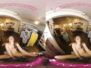 Babe is getting pounded at the clothes store