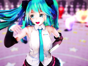[MMD]初音ミク[おねがいダーリン][demitasse]