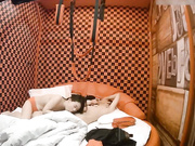 情趣主题钟点房生意真好连拍两对男女貌似还是第二对比较刺激女的很骚