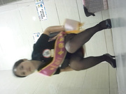 商场厕所全景偷拍 珠宝店搞促销的超美服务员