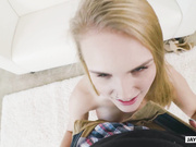 JAY'S POV-年轻性感的棕发娜塔莉骑士展示史诗级的骑屌技术