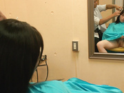 [DRPT-006] 美容室でケープの中を全裸にされ恥ずかしさに全身が性感帯になってしまった巨乳女 柊木まりな - 4of5